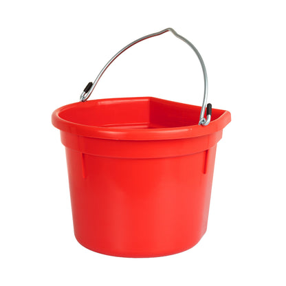 Cubo de plástico de pared Umbria Equitazione - Rojo