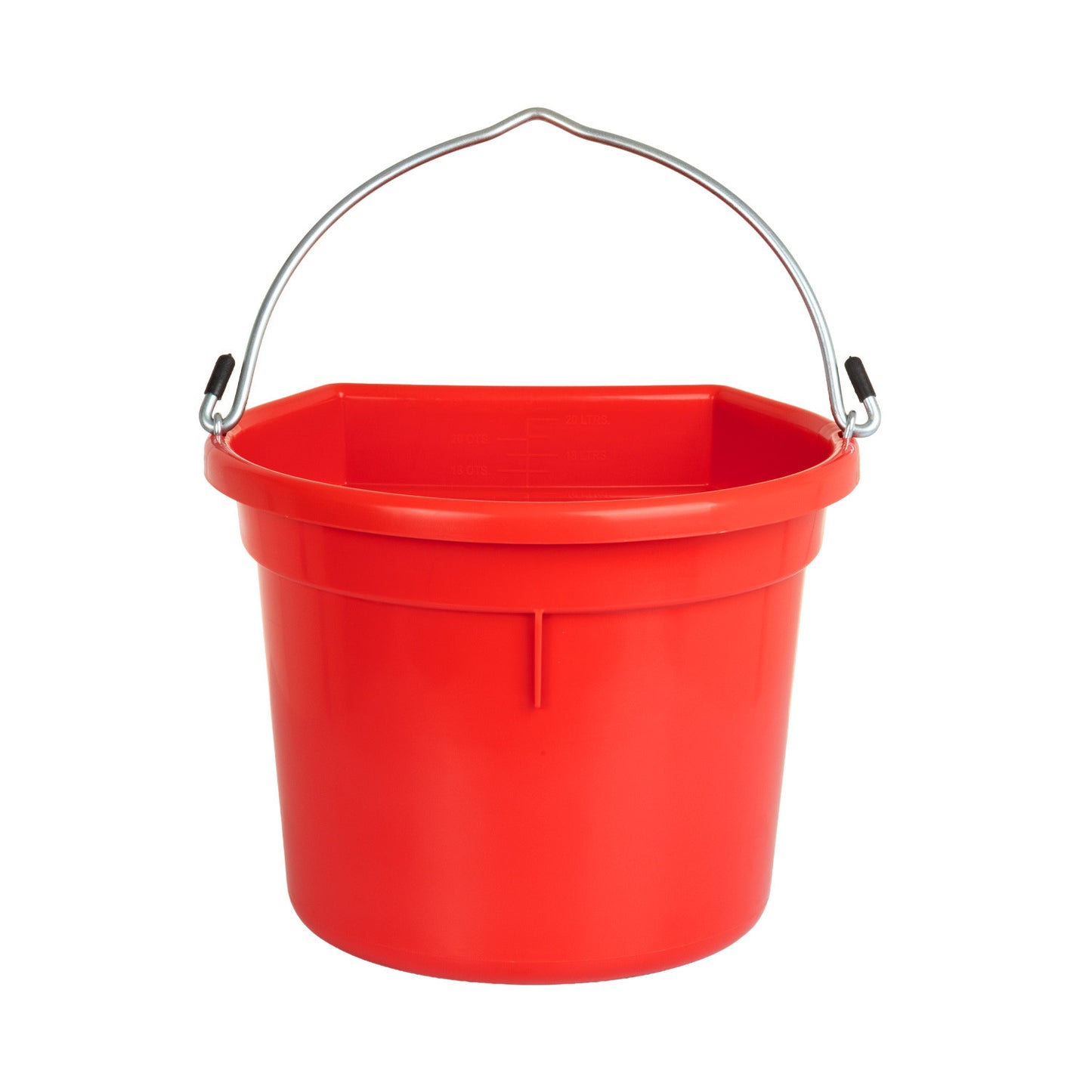 Cubo de plástico de pared Umbria Equitazione - Rojo