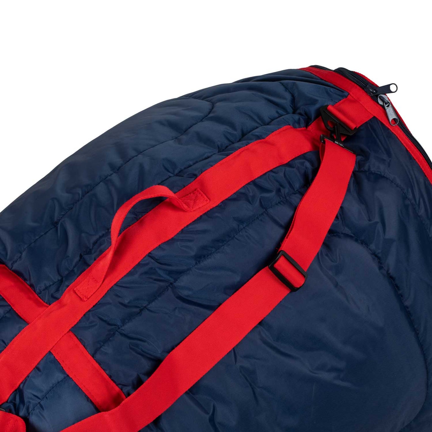 Bolsa porta-silla western acolchada Pool's - Navy/Red