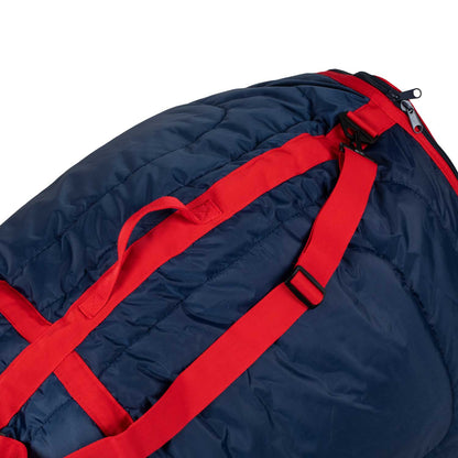 Bolsa porta-silla western acolchada Pool's - Navy/Red