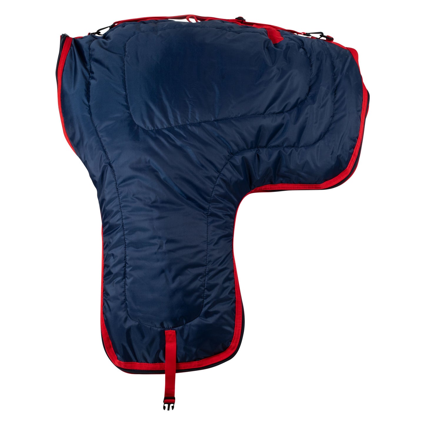Bolsa porta-silla western acolchada Pool's - Navy/Red
