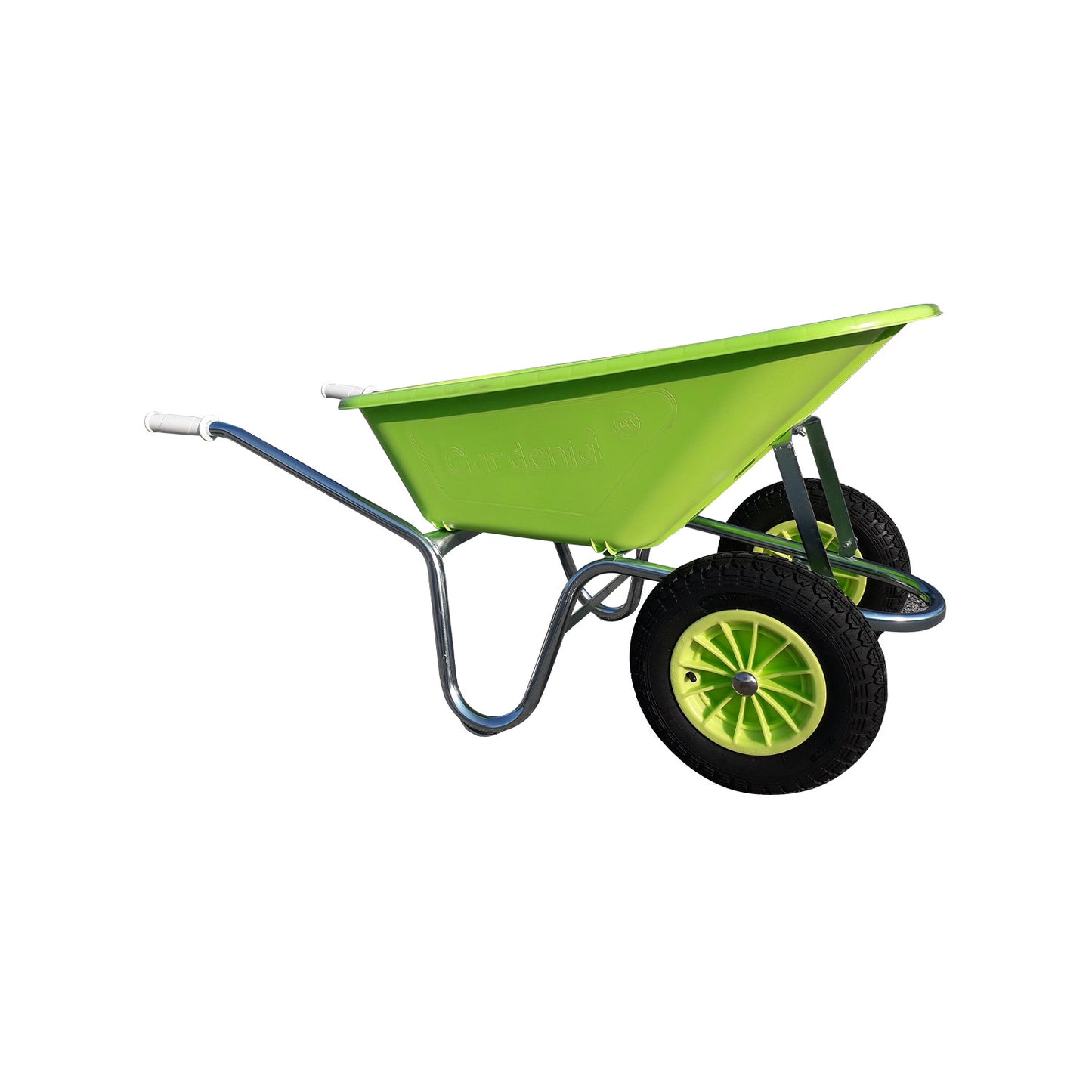 Carretilla Gardenia de dos ruedas Umbria Equitazione - Lime