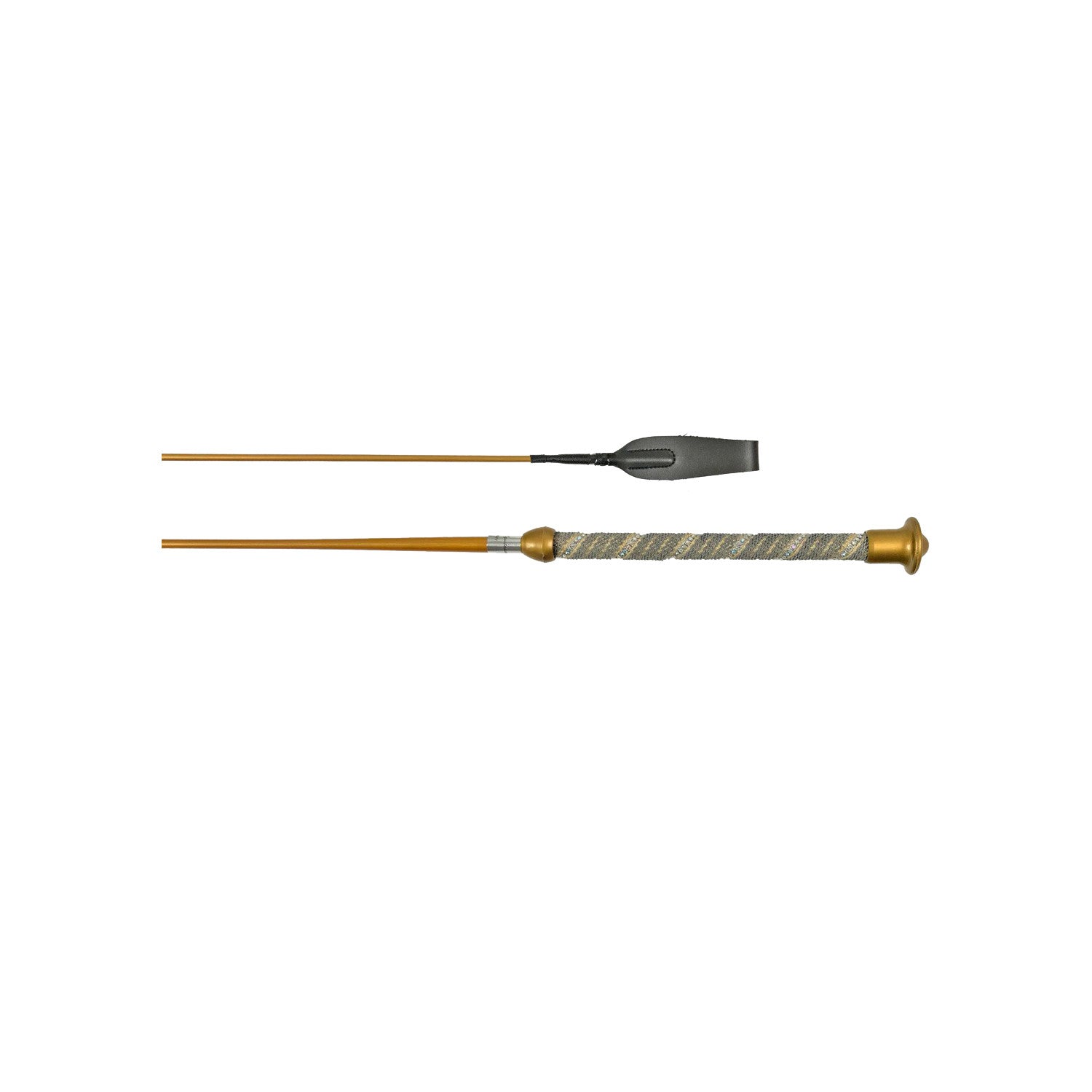 Fusta modelo "Stonr Stripe Flying" mango grip vara brillante Umbria Equitazione