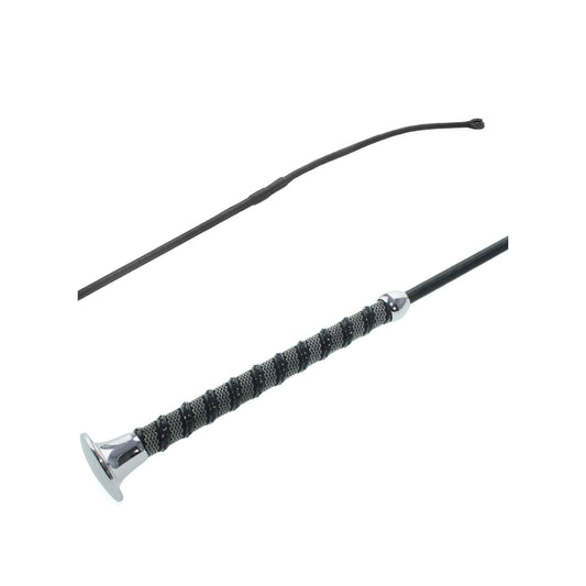 Fusta de doma mango bicolor grip + cuero Umbria Equitazione