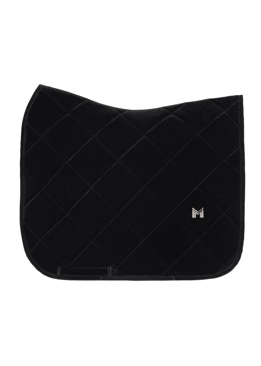 Maximilian Equestrian Velvet mantilla de doma (Black) para equitación