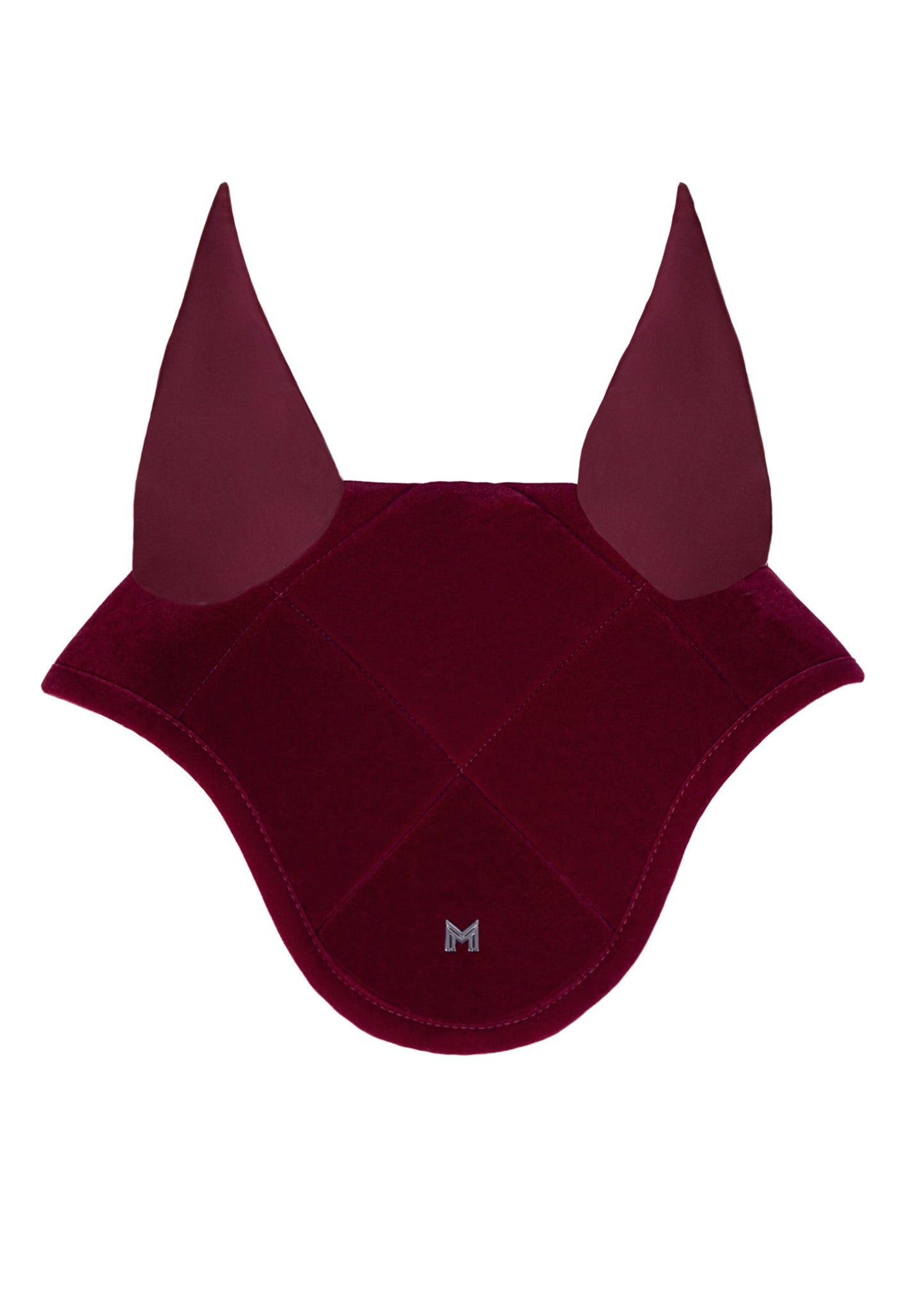 Producto ecuestre Maximilian Equestrian Velvet Ear Bonnet (Ruby) vista principal
