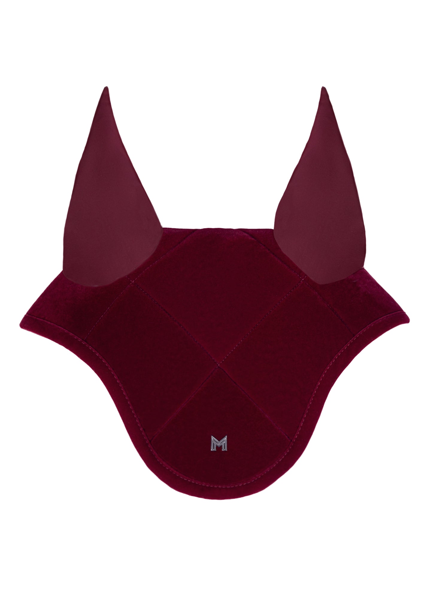 Producto ecuestre Maximilian Equestrian Velvet Ear Bonnet (Ruby) vista principal