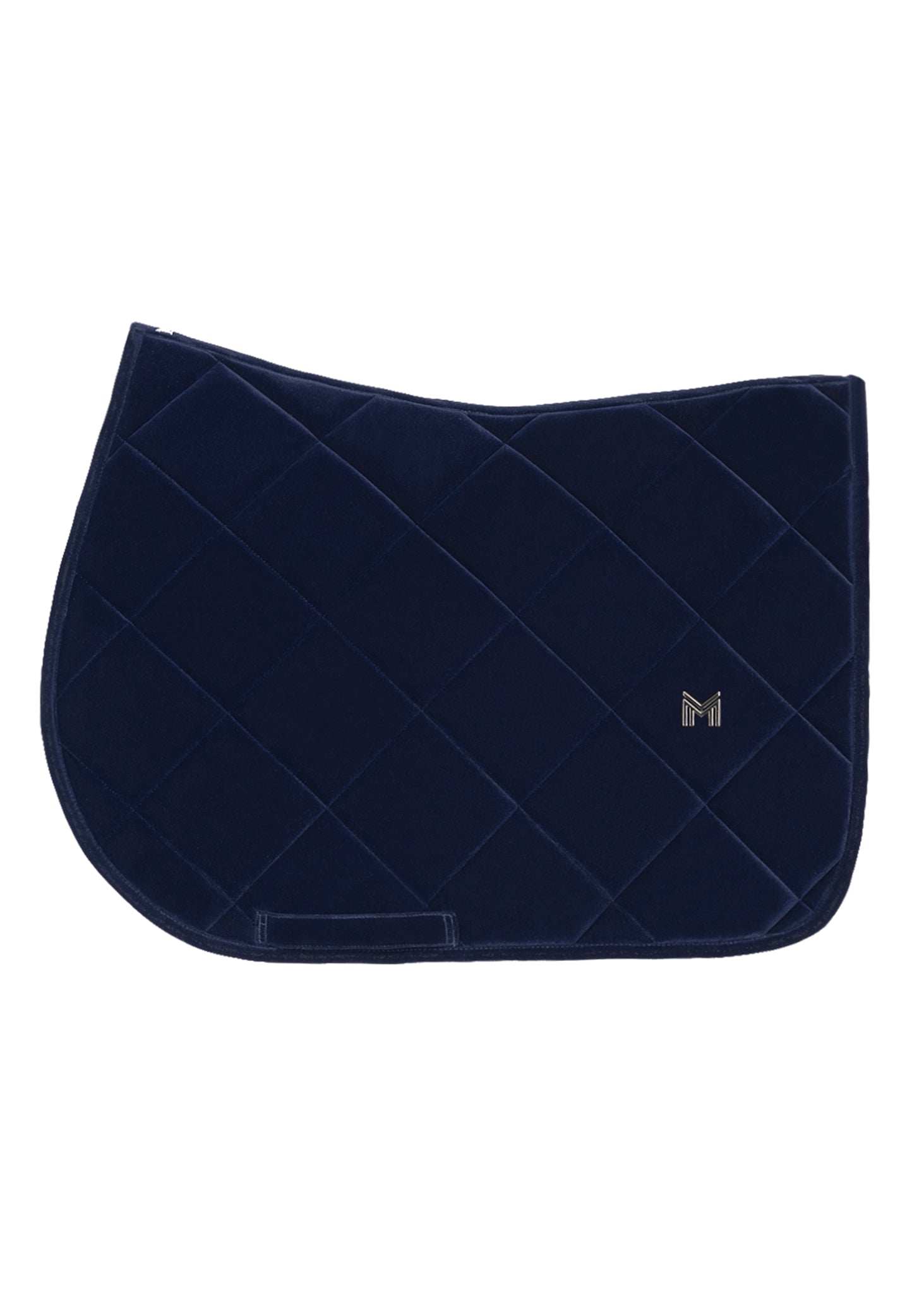 Producto ecuestre Maximilian Equestrian Velvet Jumping Saddle Pad (Sapphire) vista principal