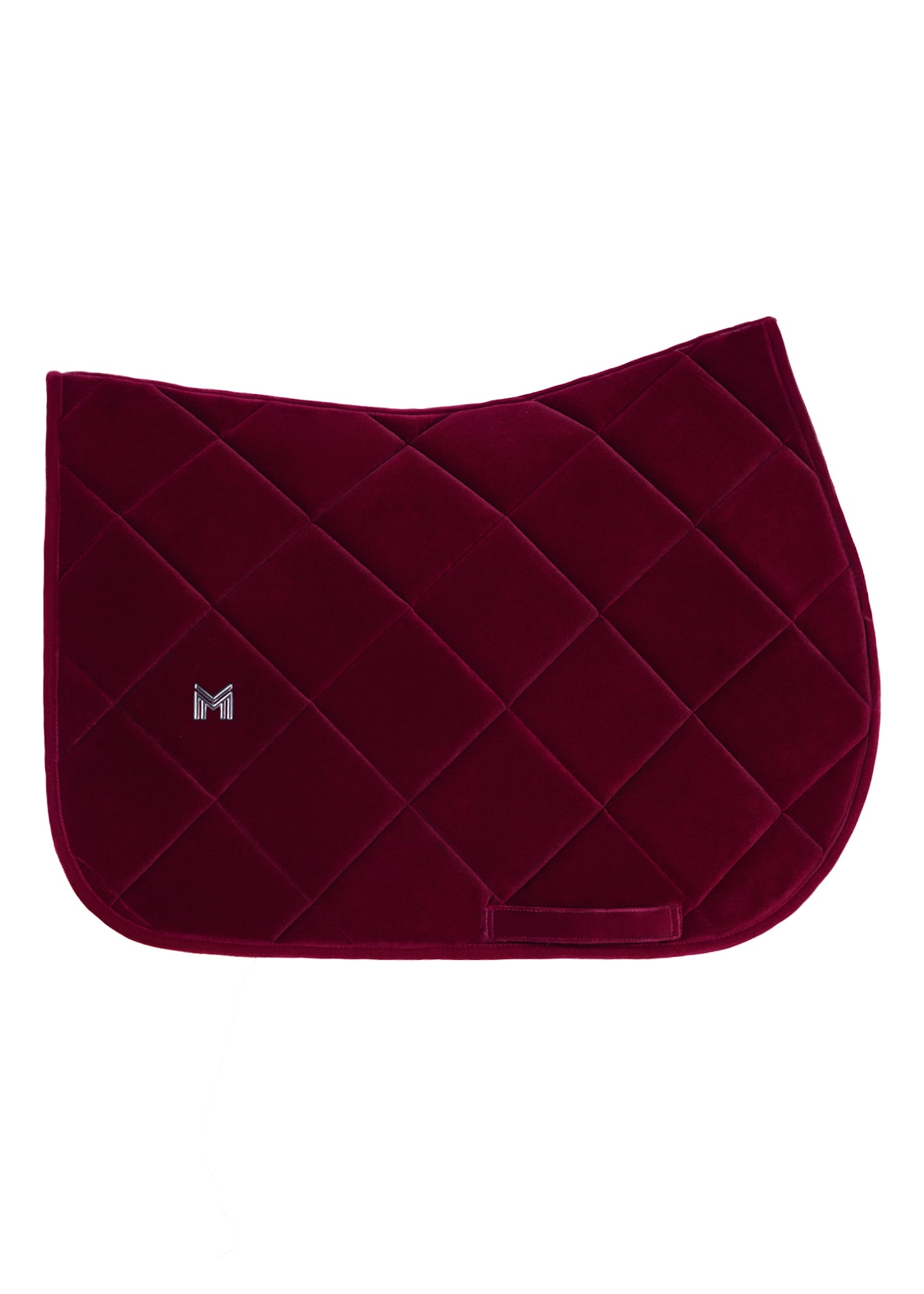 Producto ecuestre Maximilian Equestrian Velvet Jumping Saddle Pad (Ruby) detalle 5