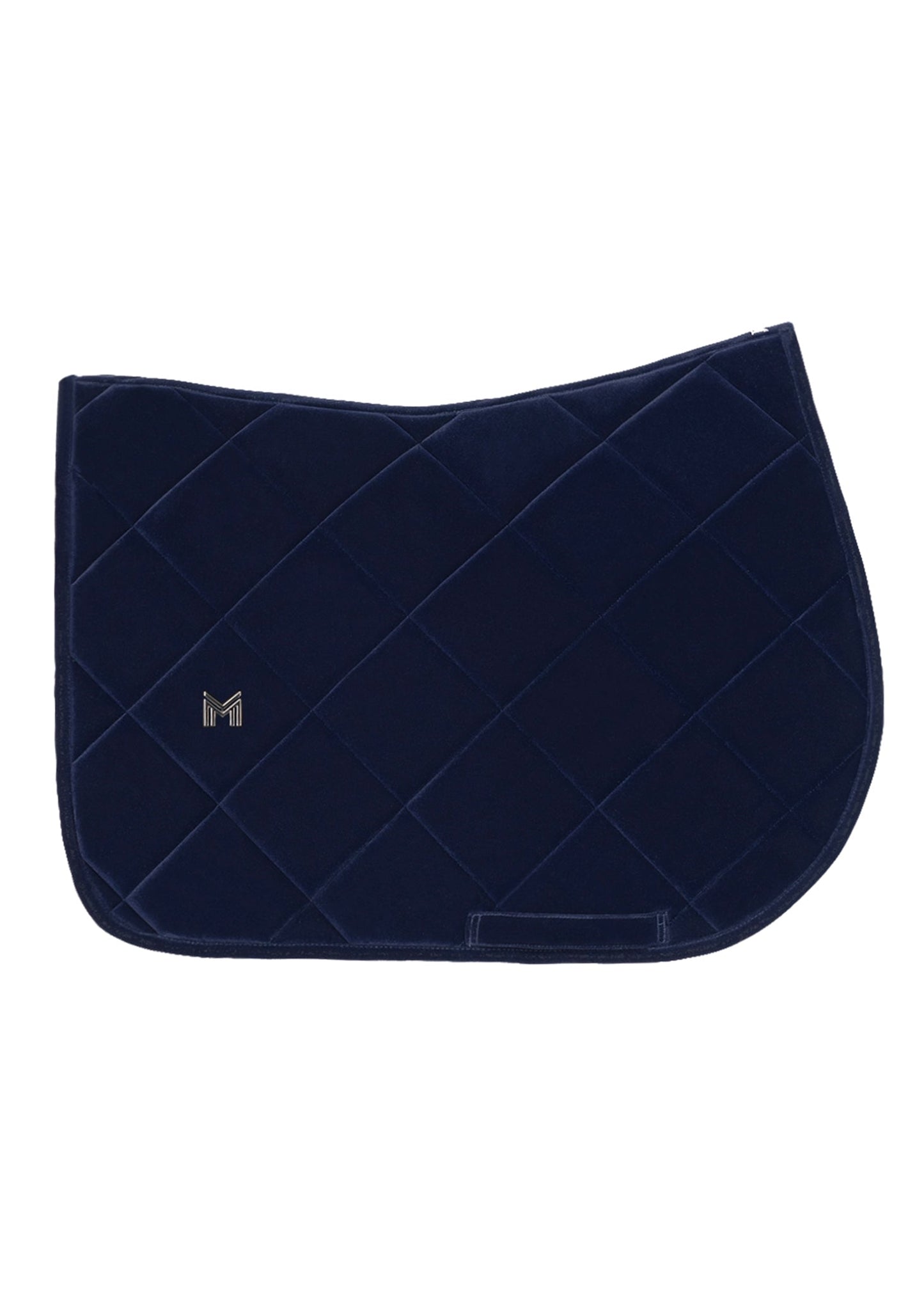 Producto ecuestre Maximilian Equestrian Velvet Jumping Saddle Pad (Sapphire) detalle 5