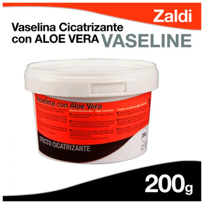 Vaselina Cicatrizante Aloe Vera 200gr Zaldi