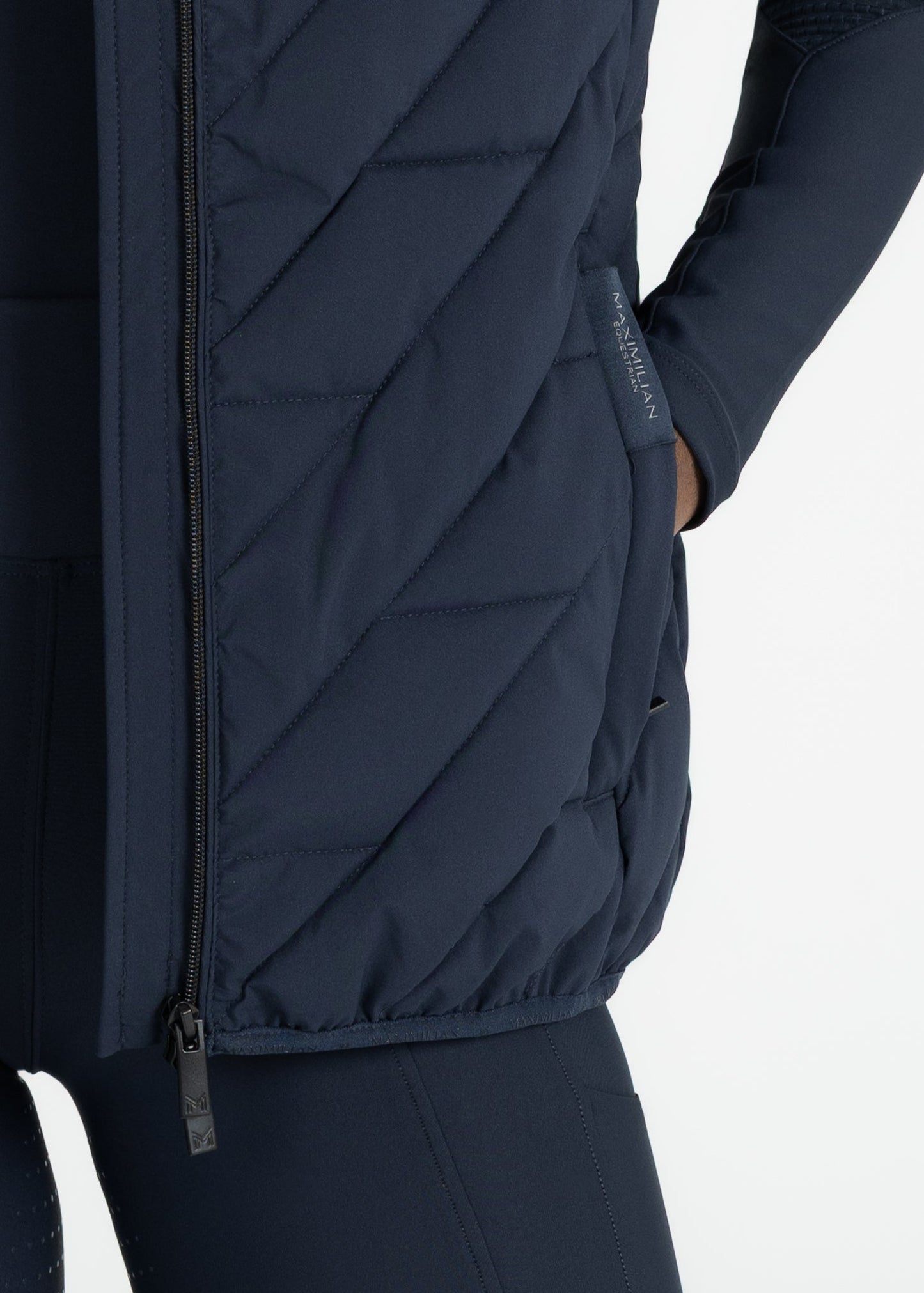 Camiseta técnica Maximilian Equestrian Women Zenith Vest (Atlantic) detalle 7