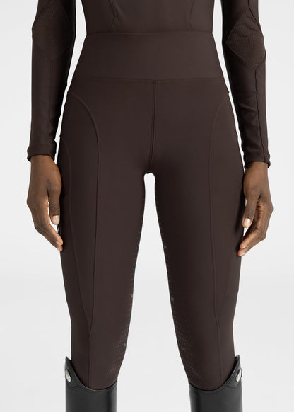Mallas Maximilian Equestrian Outline leggings de equitación (Chocolate) para equitación - vista 9