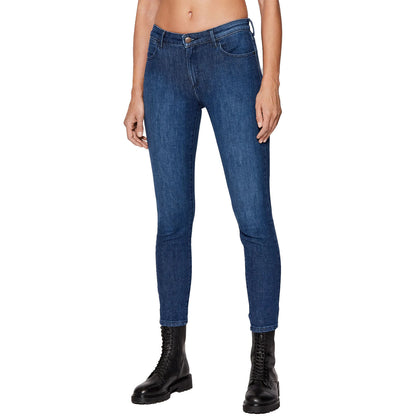 Jeans mujer skinny Authentic Blue elásticos Wrangler