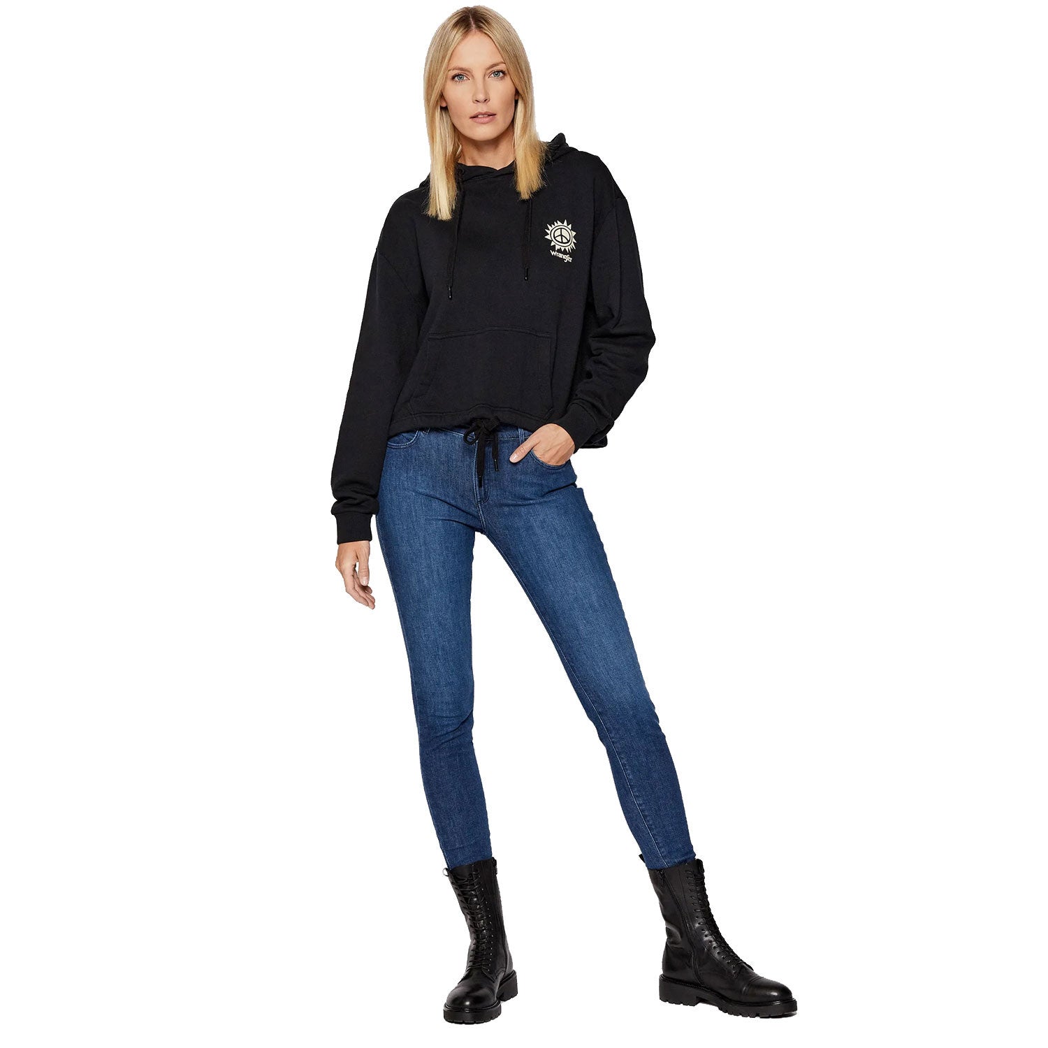 Jeans mujer skinny Authentic Blue elásticos Wrangler