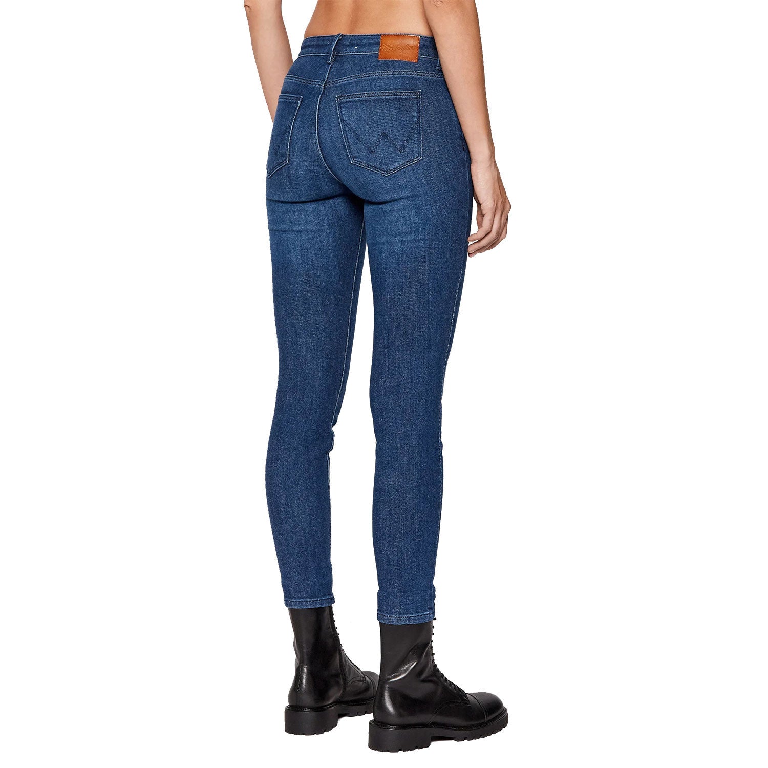 Jeans mujer skinny Authentic Blue elásticos Wrangler