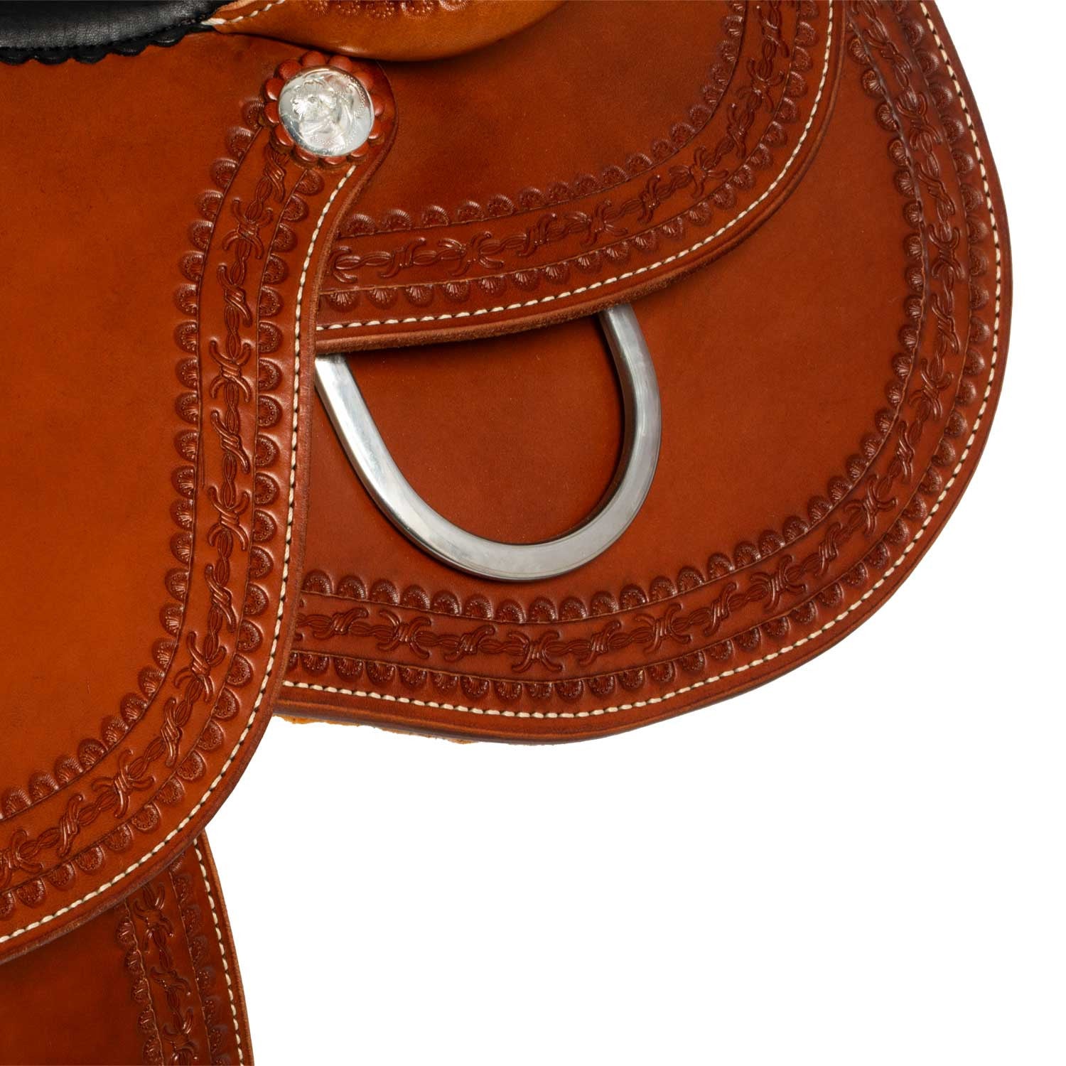 Silla Westwood Basic small butterfly border #30 cognac - Cognac / Black