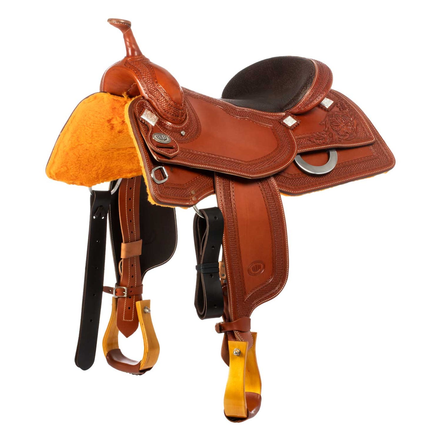Silla Westwood Classic cutting/team penning borde de asiento acolchado #6