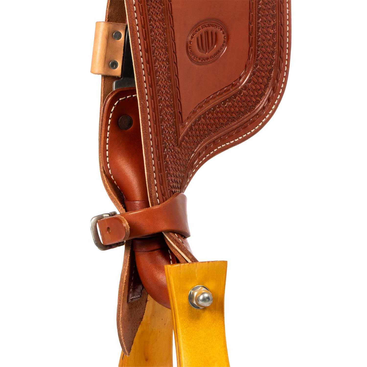 Silla Westwood Classic cutting/team penning borde de asiento acolchado #6 - Cognac / Parana Bb