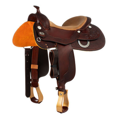 Selle Westwood classic reining big butterfly burdeos
