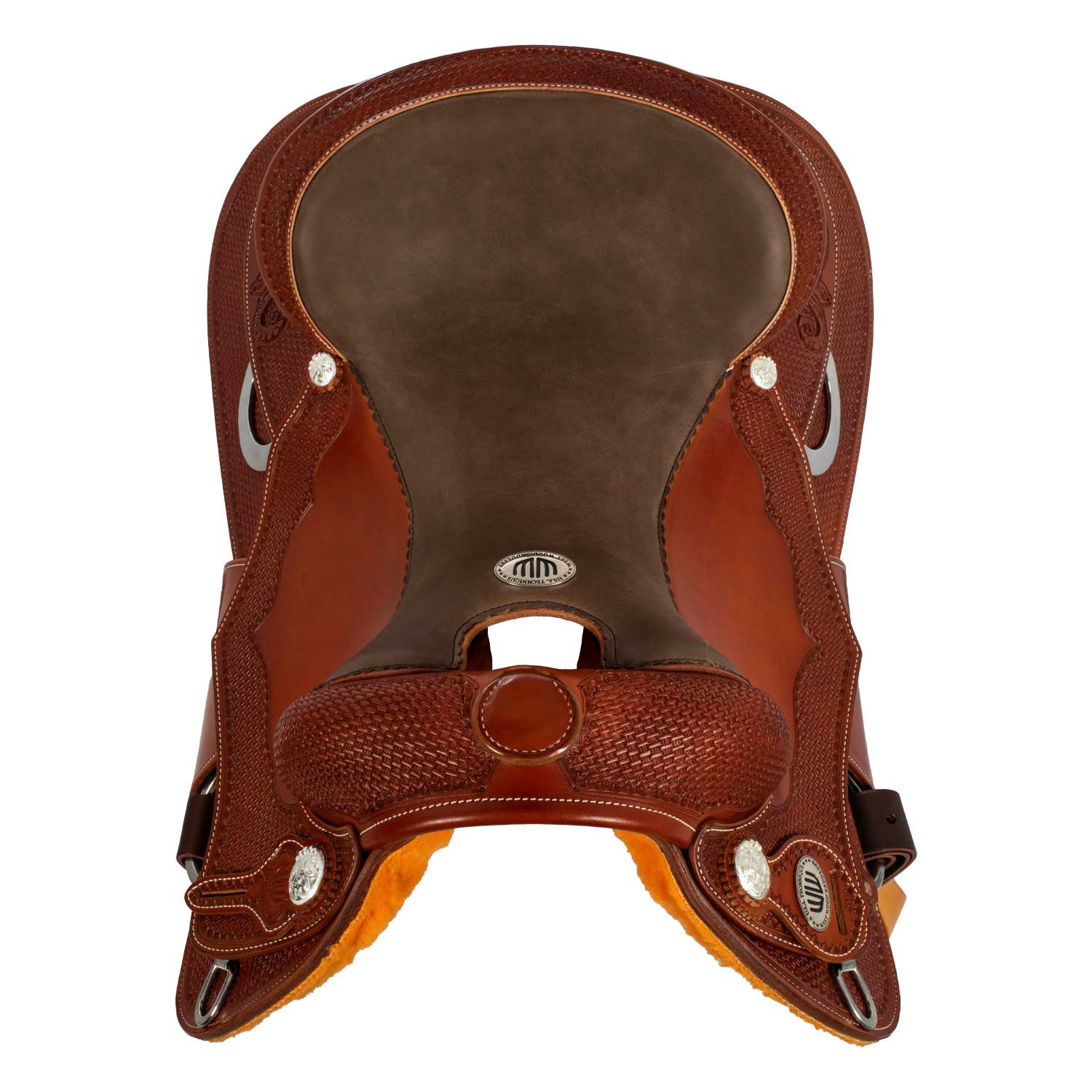 Sillas Westwood classic reining big butterfly marrón oscuro - Cognac / Parana Bb