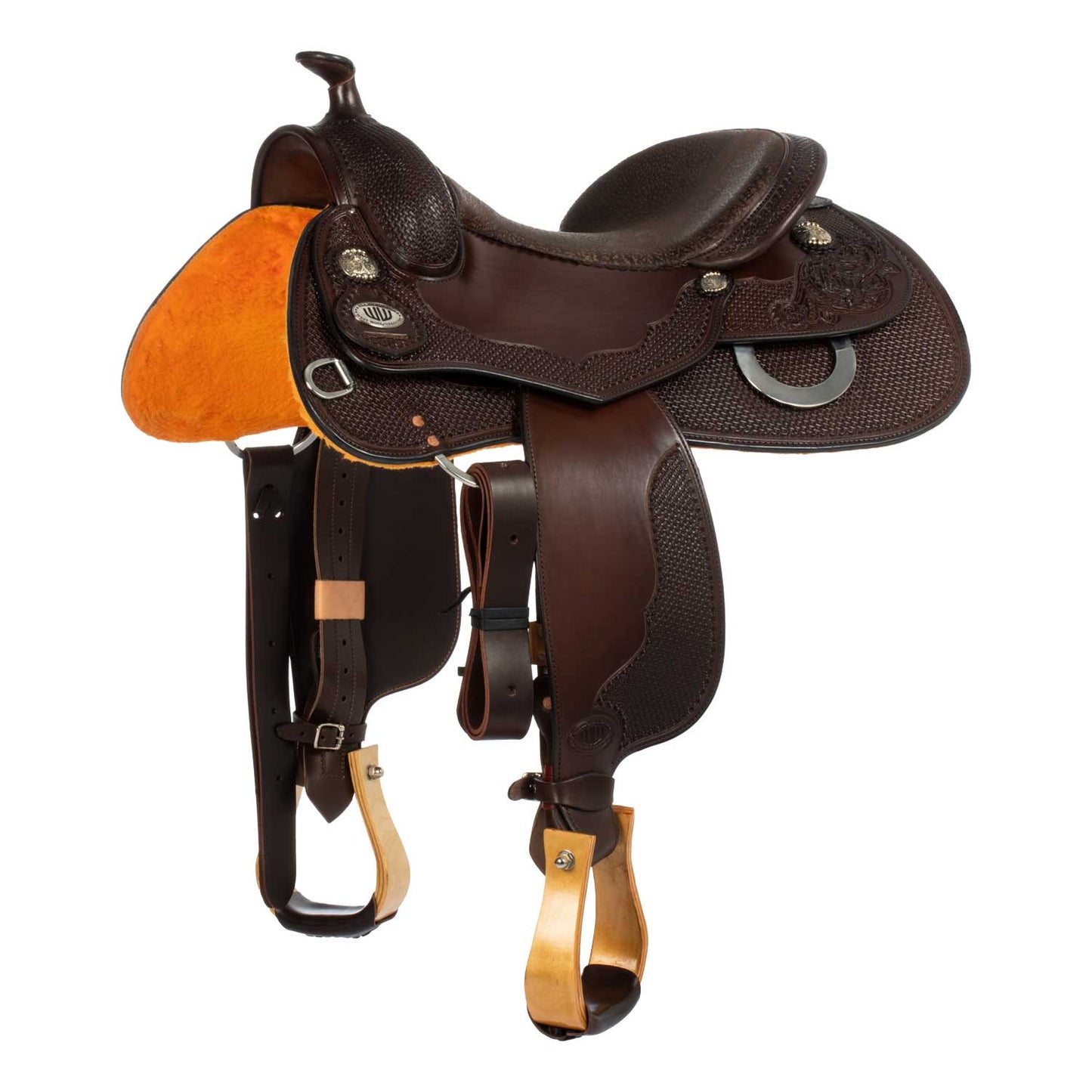 Sillas Westwood classic reining big butterfly marrón oscuro - Dark Brown / Parana Bb