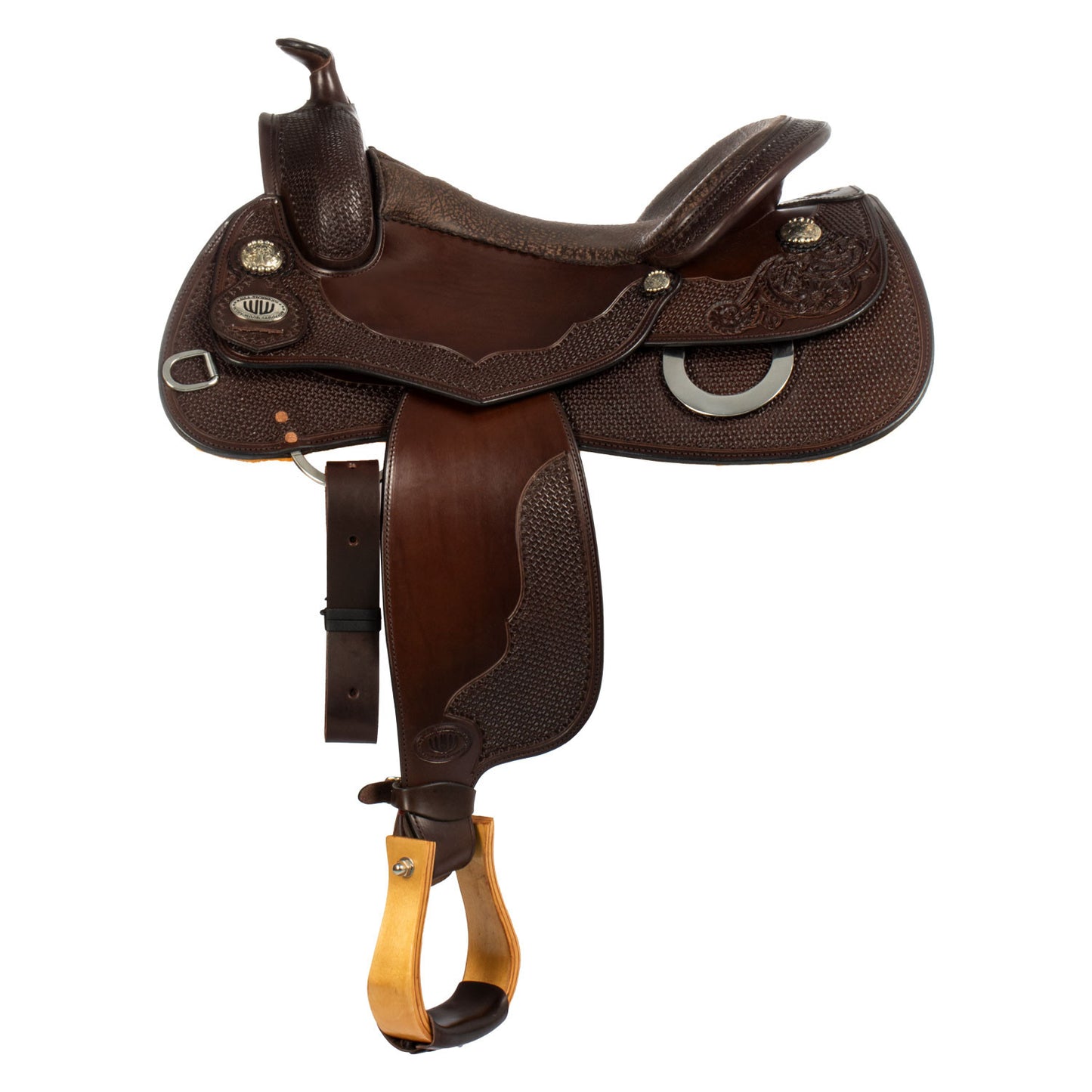 Sillas Westwood classic reining big butterfly marrón oscuro - Dark Brown / Parana Bb