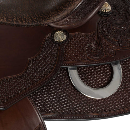 Sillas Westwood classic reining big butterfly marrón oscuro - Dark Brown / Parana Bb