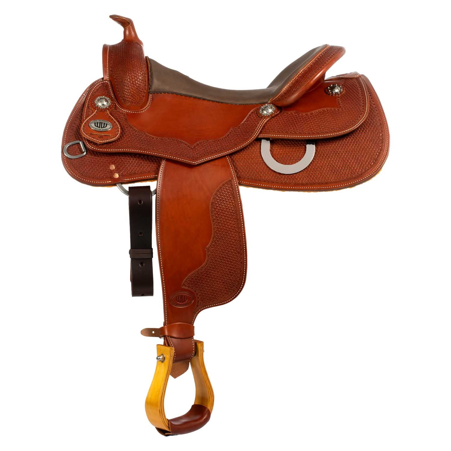 Selle Westwood clásico reining big butterfly coñac - Cognac / Terrascura