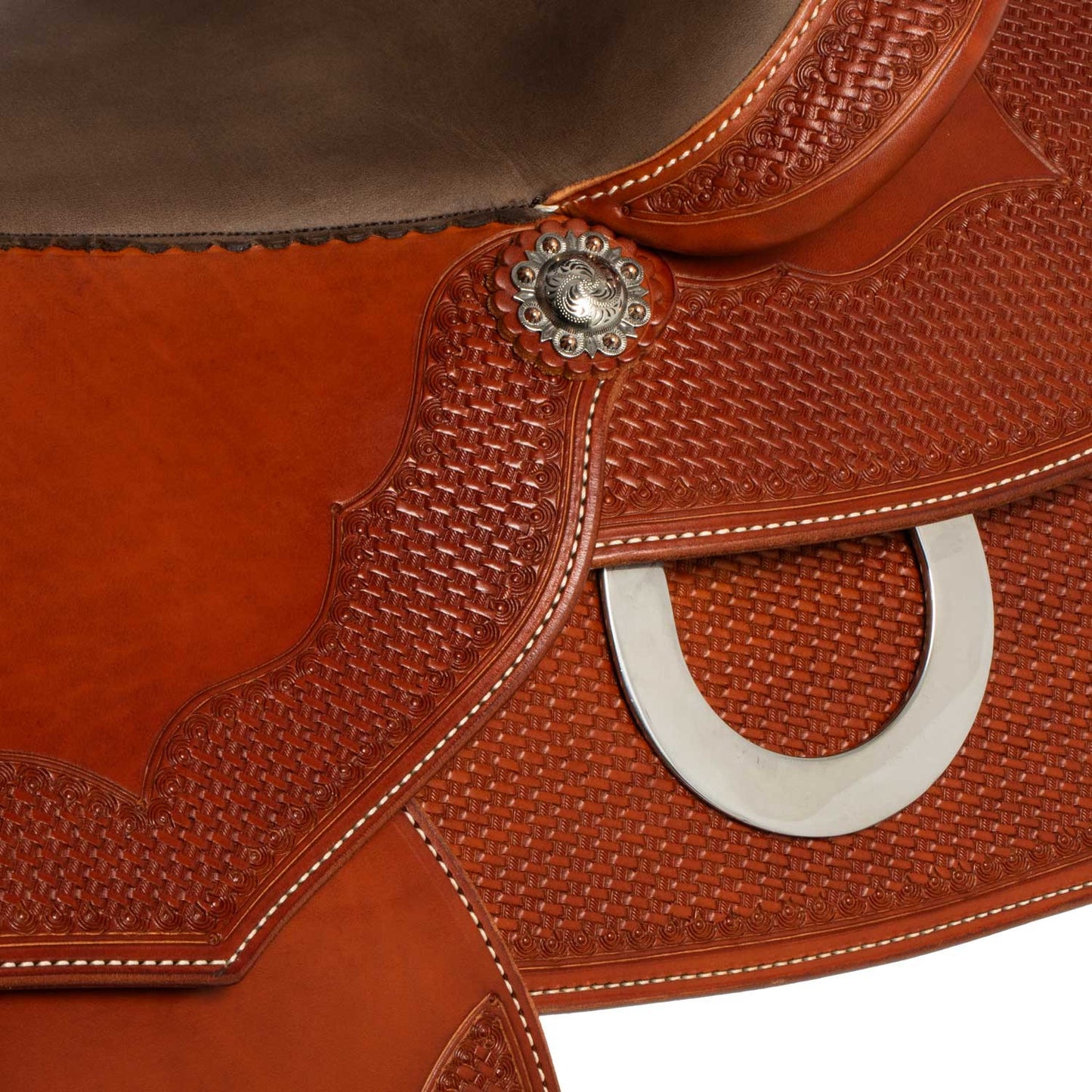 Selle Westwood clásico reining big butterfly coñac - Cognac / Terrascura