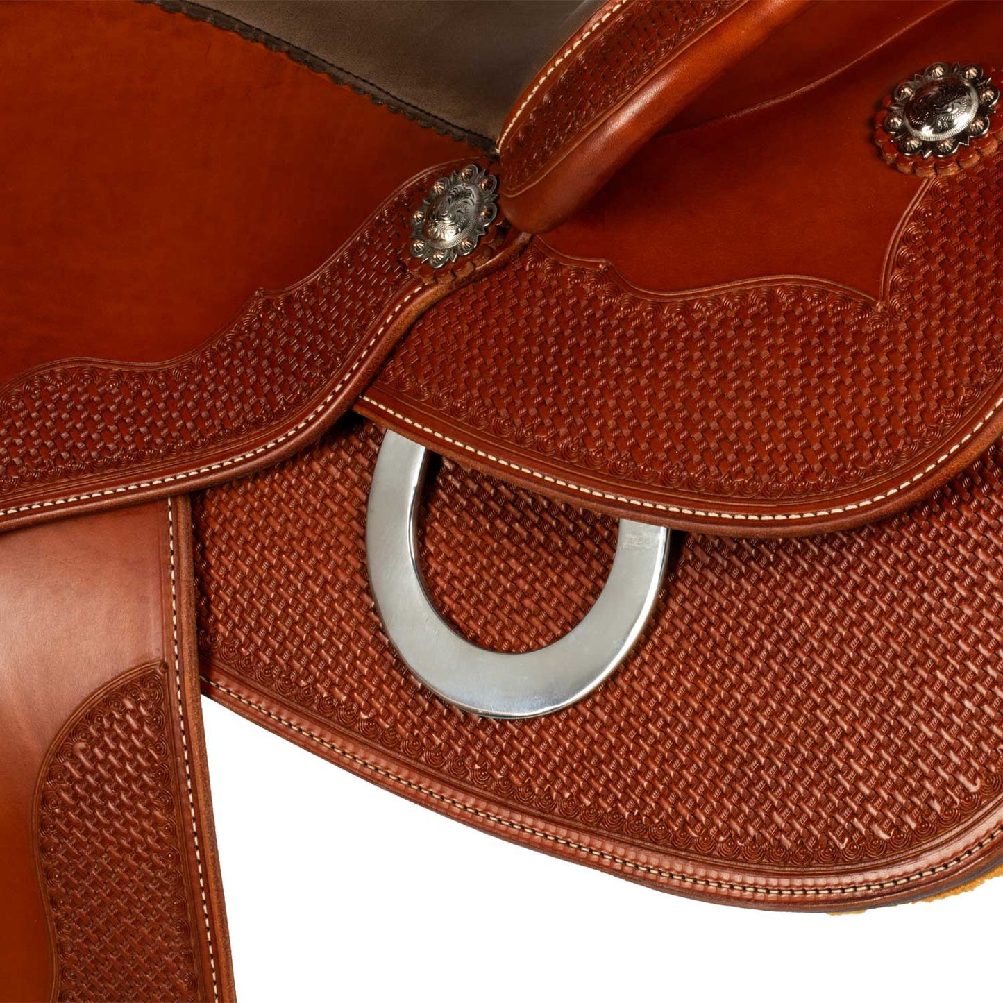Selle Westwood clásico reining big butterfly coñac - Cognac / Terrascura