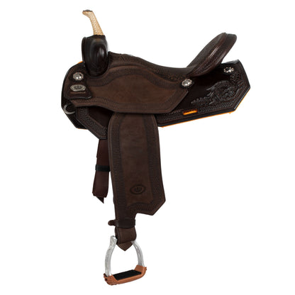 Selle Westwood clásico barril marrón oscuro flor#6 borde redondo cesta - Dark Brown / Parana Bk/Bn