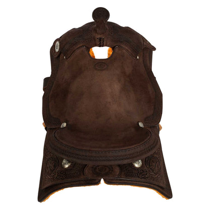 Sillas Westwood classic working cow asiento duro reversa marrón #FL6 borde #84 - Dark Brown/ Dark Brown