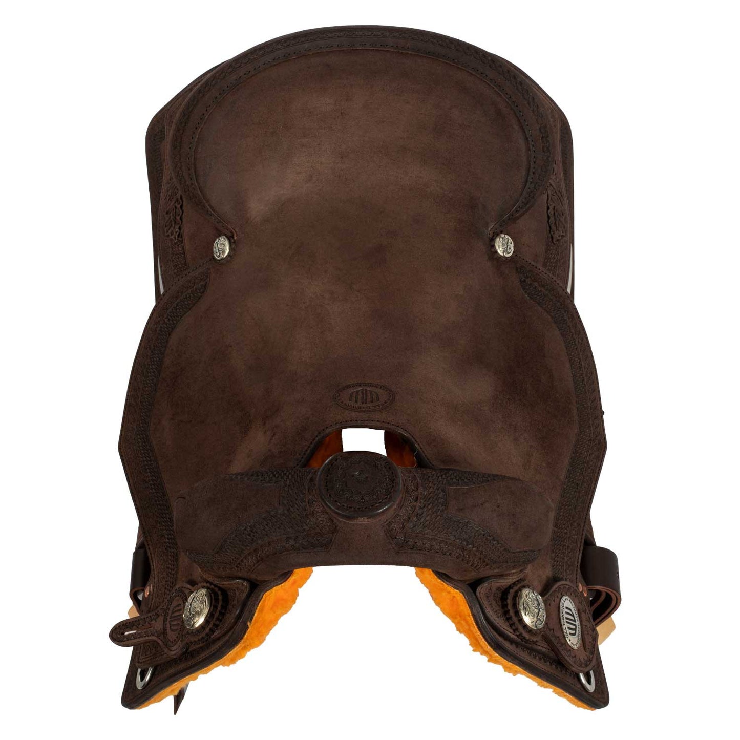 Sillas Westwood classic working cow asiento duro reversa marrón #FL6 borde #84 - Dark Brown/ Dark Brown