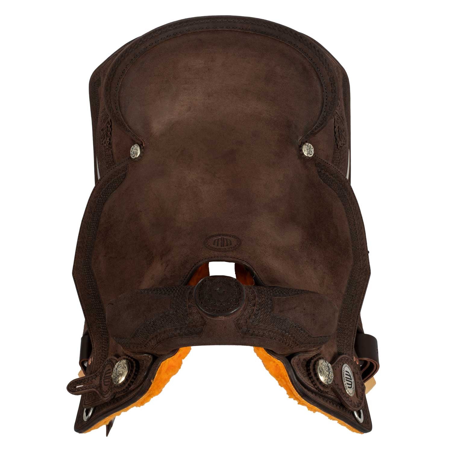 Sillas Westwood classic working cow asiento duro reversa marrón #FL6 borde #84 - Dark Brown/ Dark Brown