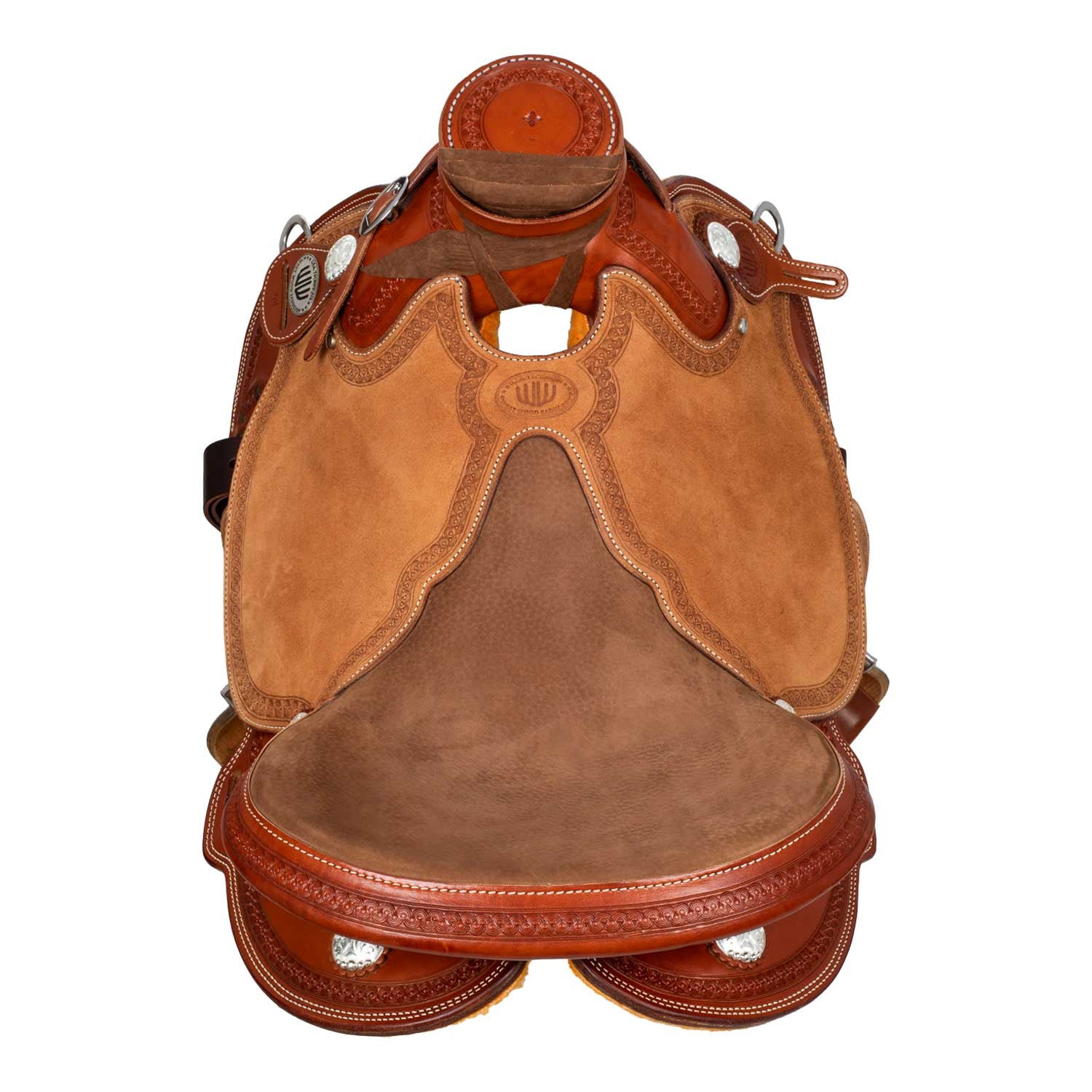 Selle Westwood classic ladywade coñac reverse natural border #81 - Cognac Reverse / Nabuck 5020