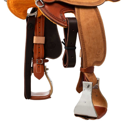 Selle Westwood classic ladywade coñac reverse natural border #81 - Cognac Reverse / Nabuck 5020