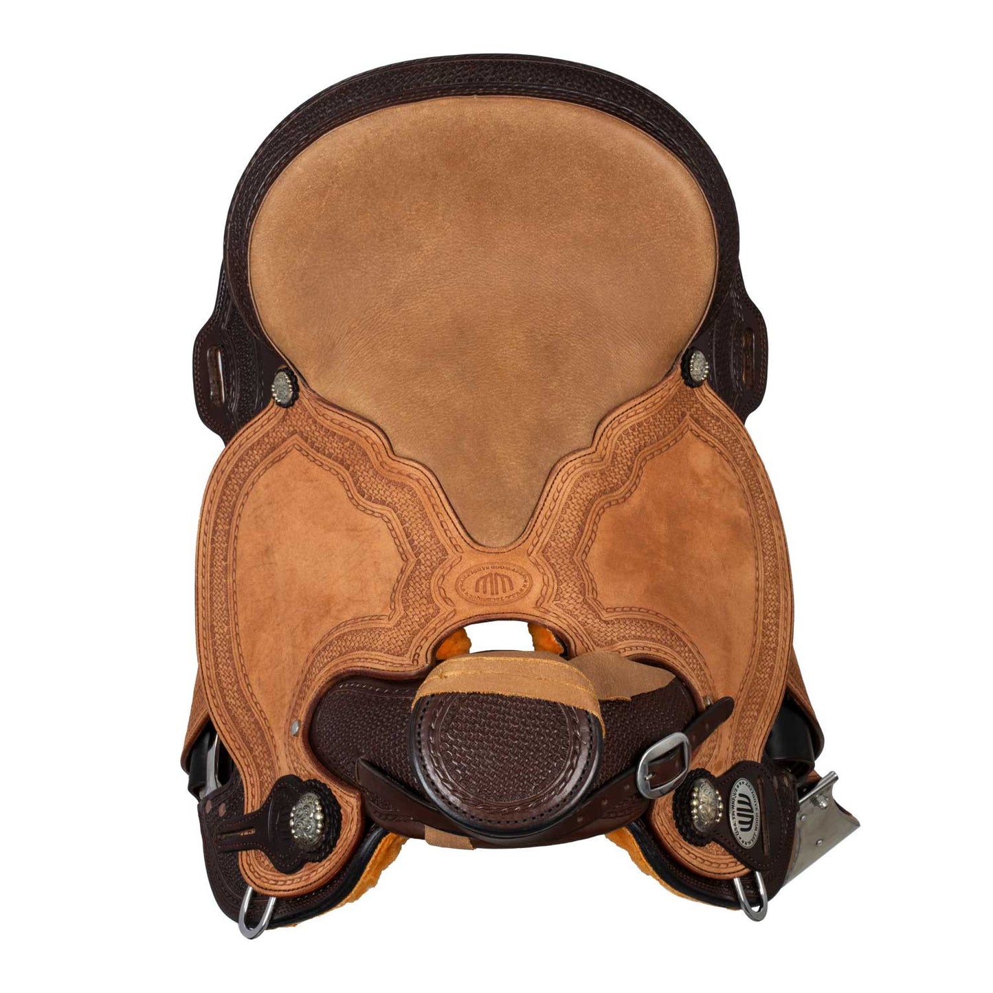 Silla Westwood classic Ladywade marrón oscuro reverso natural borde#77 - Dark Brown Reverse / Nabuck Sherry
