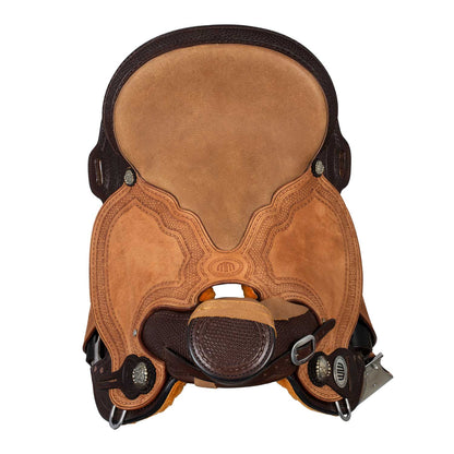 Silla Westwood classic Ladywade marrón oscuro reverso natural borde#77 - Dark Brown Reverse / Nabuck Sherry