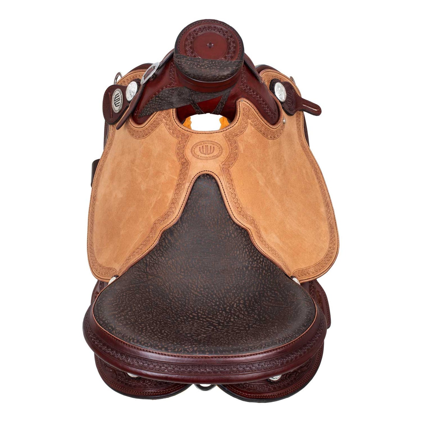 Silla Westwood clásica Ladywade burdeos reverso flor natural#6 borde#81 - Burgundy / Nabuck Parana B/B