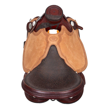 Silla Westwood clásica Ladywade burdeos reverso flor natural#6 borde#81 - Burgundy / Nabuck Parana B/B