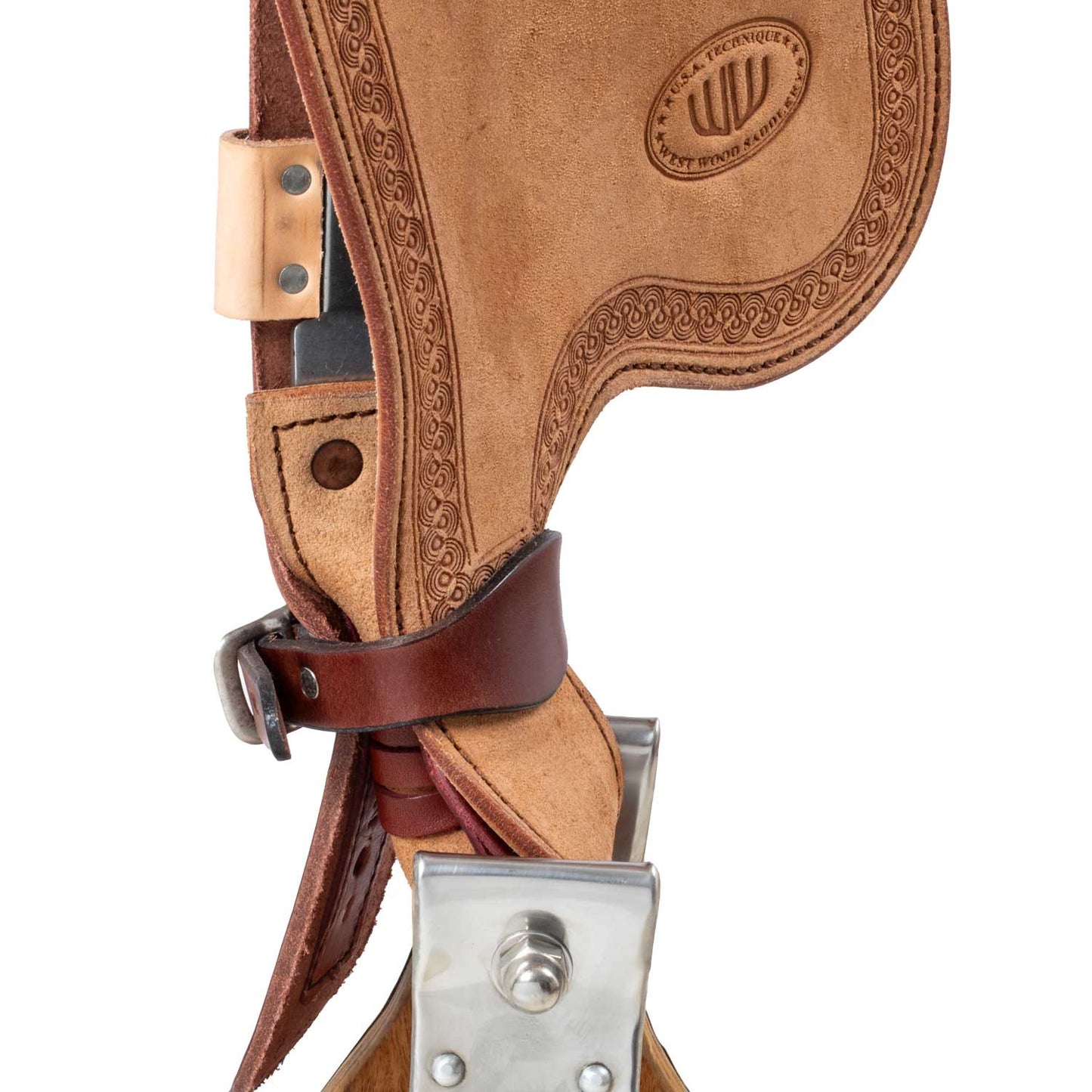 Silla Westwood clásica Ladywade burdeos reverso flor natural#6 borde#81 - Burgundy / Nabuck Parana B/B