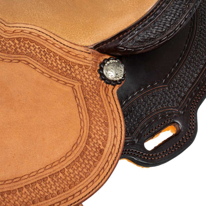 Silla Westwood classic ladywade reverse naturale border #64 - Dark Brown Reverse / Nabuck Sherry