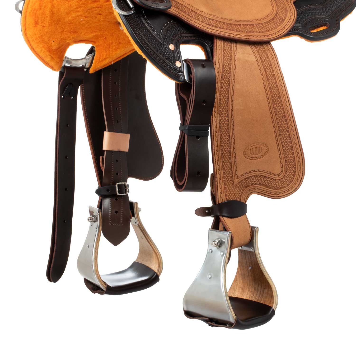Silla Westwood classic ladywade reverse naturale border #64 - Dark Brown Reverse / Nabuck Sherry