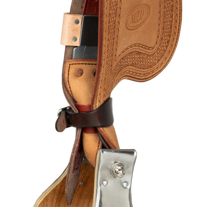 Silla Westwood classic ladywade reverse naturale border #64 - Dark Brown Reverse / Nabuck Sherry