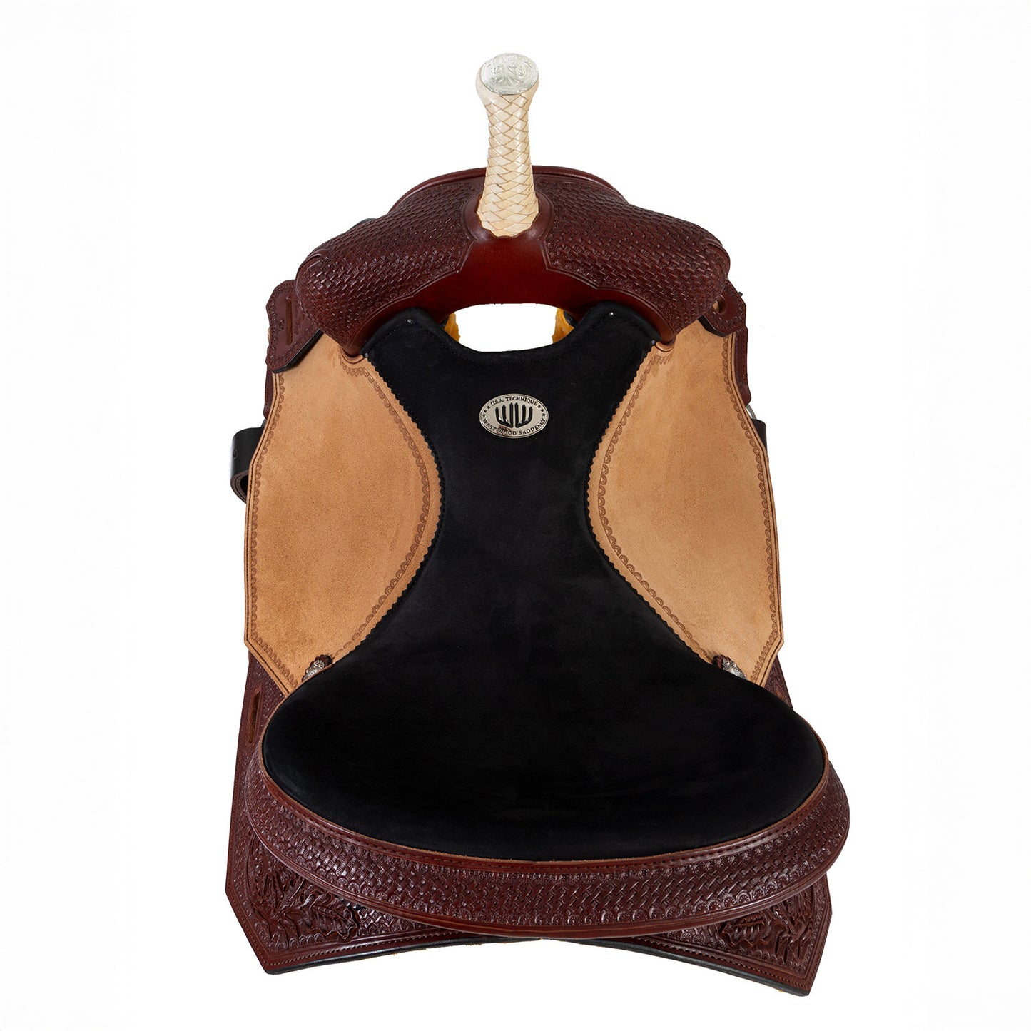Silla Westwood clásica "Tanzi" - Cognac / Black