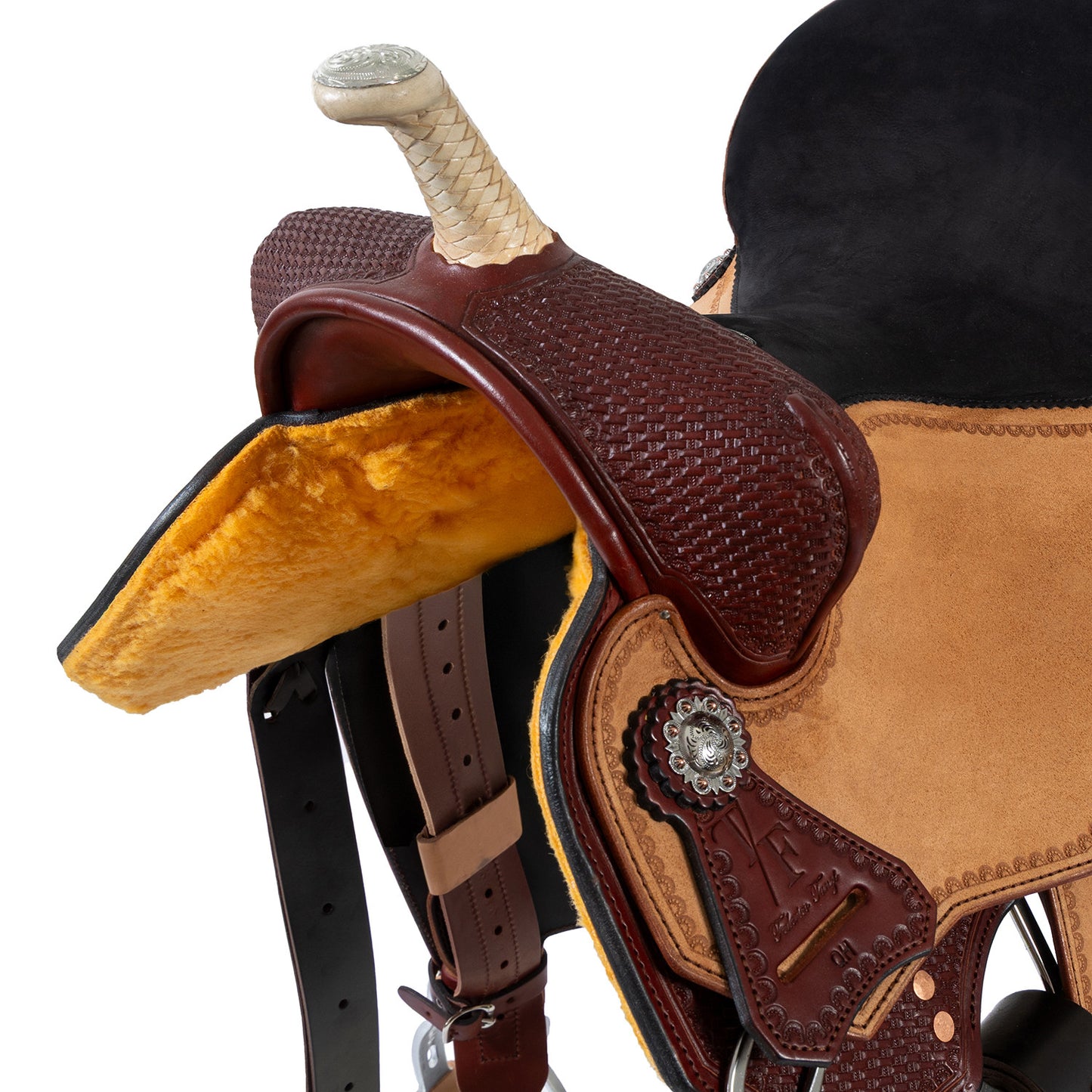 Silla Westwood clásica "Tanzi" - Cognac / Black