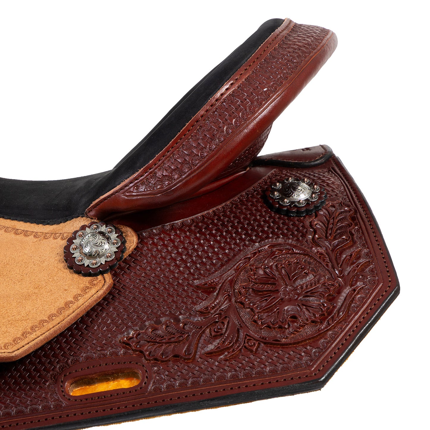 Silla Westwood clásica "Tanzi" - Cognac / Black