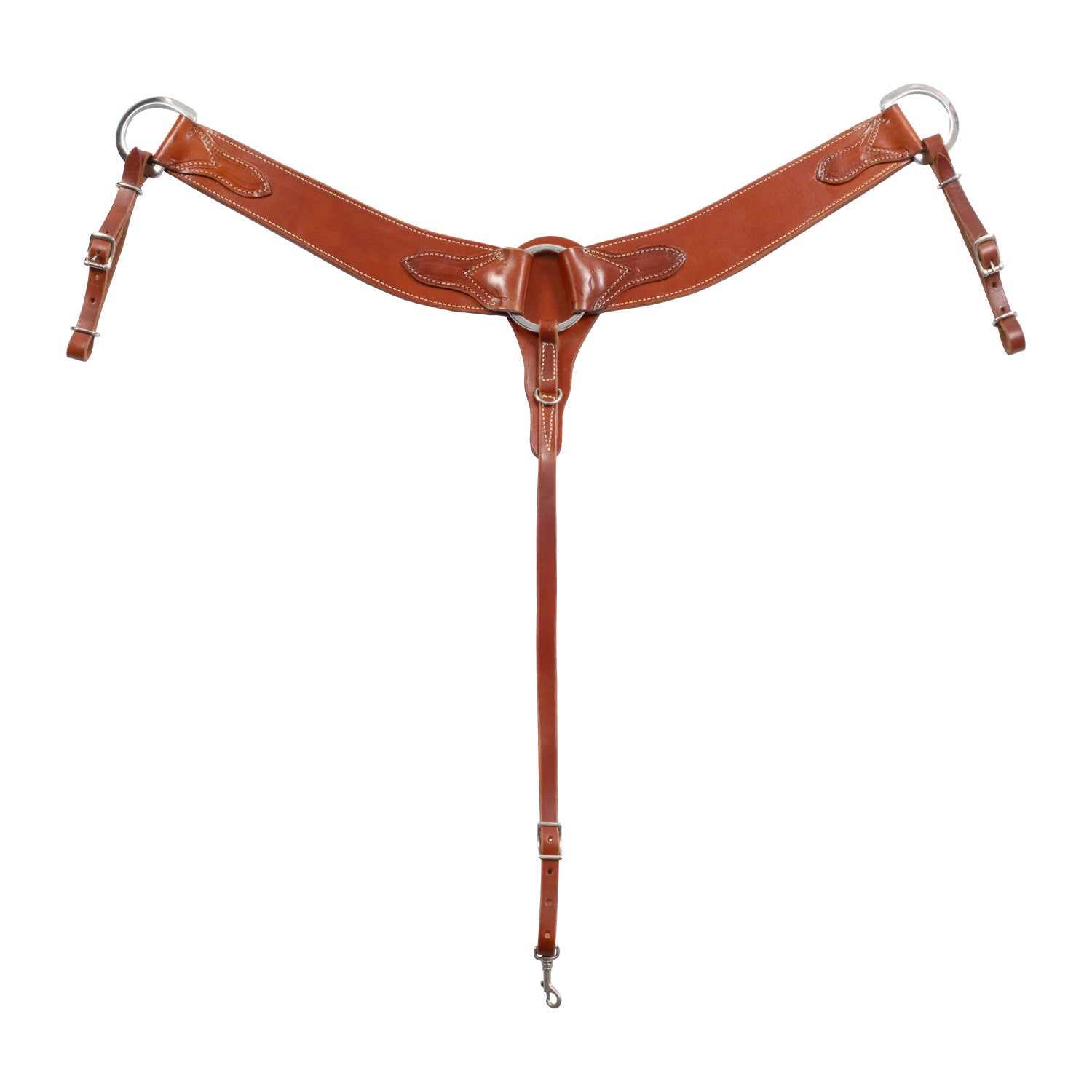 Pechera ancha en Y de roping Westwood - Coñac