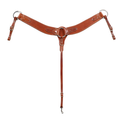 Pechera ancha en Y de roping Westwood - Coñac
